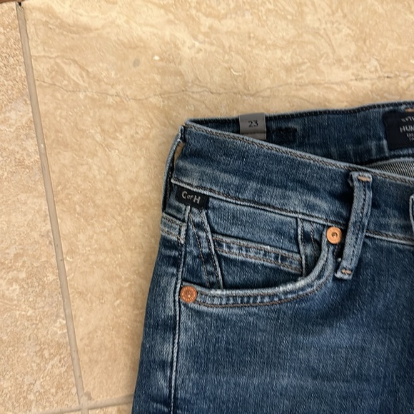 Citizens for humanity size 23 mid rise skinny medium wash never worn - Picture 4 of 5